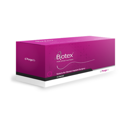 Citagenix - Sutures PTFE - Biotex Suture USP 4-0, 16mm, 3/8 reversed needle, 45 cm