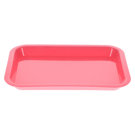 HSB - Set-up Tray Flat Size F - Neon Pink, Plastic, 9-5/8" X 6-5/8" X 7/8" - (Equiv 300FMS-6)