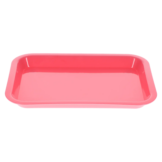 HSB - Set-up Tray Flat Size F - Neon Pink, Plastic, 9-5/8" X 6-5/8" X 7/8" - (Equiv 300FMS-6)