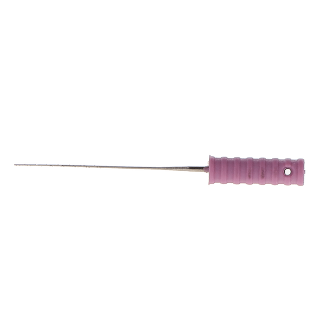 Barbed Broaches, 21 mm, # 0, Sterile, XXXX-Fine, Purple, 10/Pk, 400620