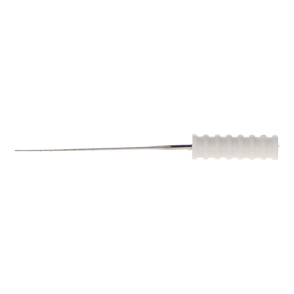 Barbed Broaches, 21 mm, # 1, Sterile, XXX-Fine, White, 10/Pk, 400621