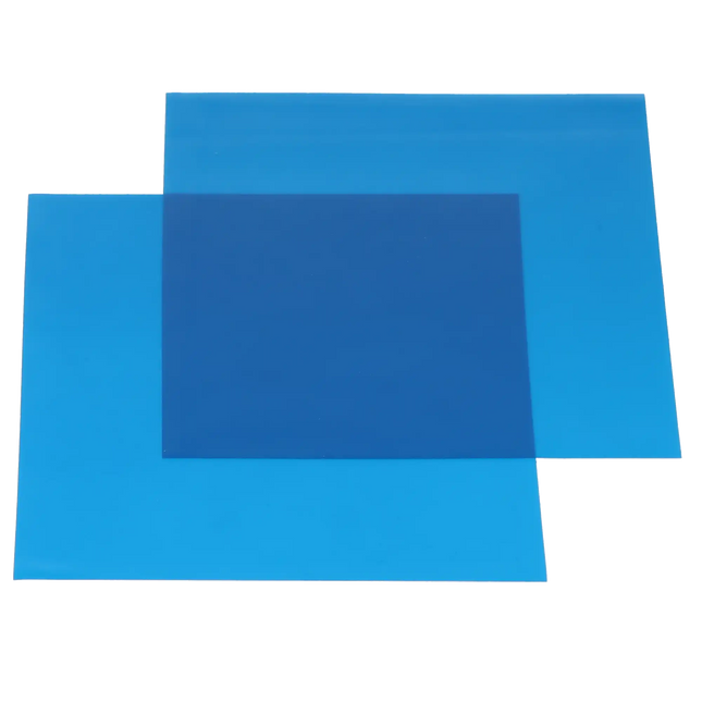 HSB - Rubber Dams, Latex, 5" x 5", Heavy Gauge, Blue, 52/Pk