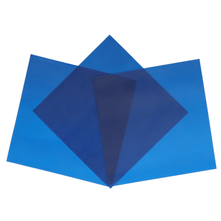 HSB - Rubber Dams, Latex, 6" x 6", Heavy Gauge, Blue, 36/Pk