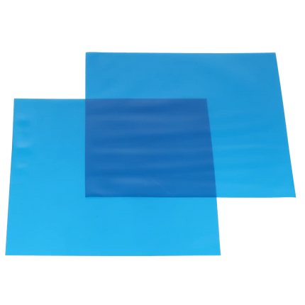 HSB - Rubber Dams, Latex, 6" x 6", Medium Gauge, Blue, 360/Pk