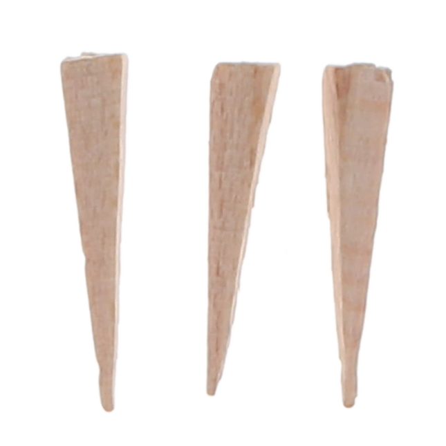 HSB - Wood Wedges Triangular Small 500/Bx - (Equiv. WaterPik #061211-000)