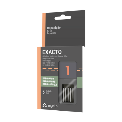 Angelus - Exacto Translucent Posts Refill #1. 5 posts