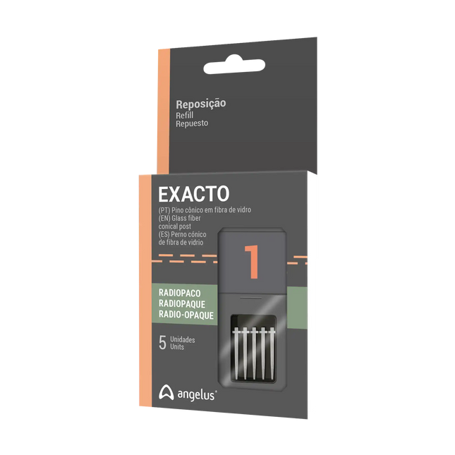 Angelus - Exacto Translucent Posts Refill #1. 5 posts