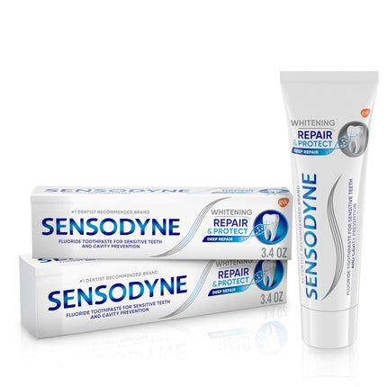 Sensodyne? Repair & Protect Whitening Toothpaste, 3.4 oz. tube, 12/cs.