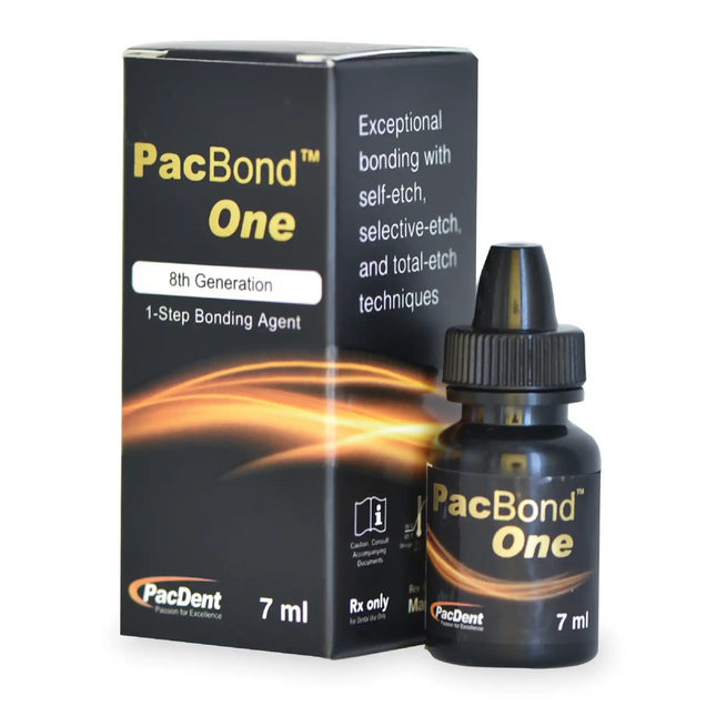 Pac-Dent - PacBond One 8th Generation, 1-Step Bonding Agent, 7 ml Bottle, 1/Pk.