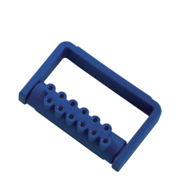 Bur Bocks, Plastic Bur Caddy, 12-Hole, FG, Navy Blue