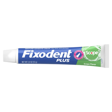 P&G - Fixodent Plus Scope Denture Adhesive 2oz Tube 24/Case (replaces PROC-80362547).