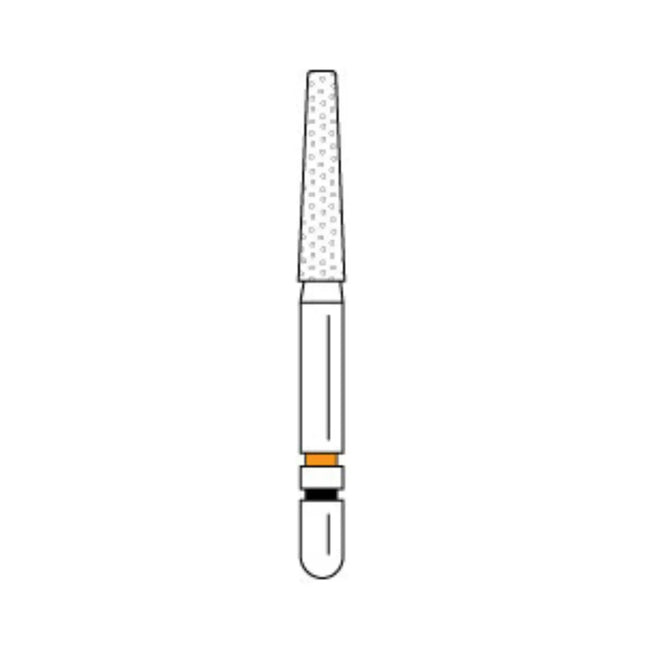 Premier - Two Striper Ztech Diamond Bur Friction Grip 703.8KR ZF 5PK  (replaces PR-2015894)