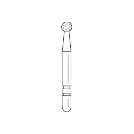 Premier - Two Striper Ztech Diamond Bur Friction Grip 125ZF 5PK  (replaces PR-2015892)