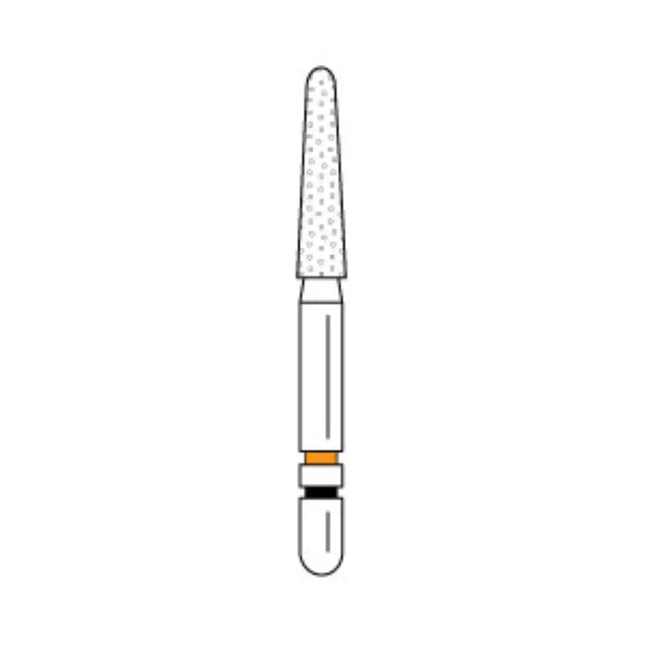 Premier - Two Striper Ztech Diamond Bur Friction Grip 770.8ZF 5PK  (replaces PR-2015890)