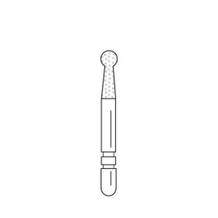 Premier - Two Striper Ztech Diamond Bur Friction Grip 125NZF 5PK
