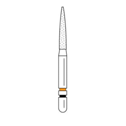 Premier - Two Striper Ztech Diamond Bur Friction Grip L260.8ZF 5PK  (replaces PR-2015883)