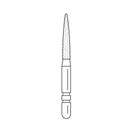 Premier - Two Striper Ztech Diamond Bur Friction Grip 260.8ZM 5PK