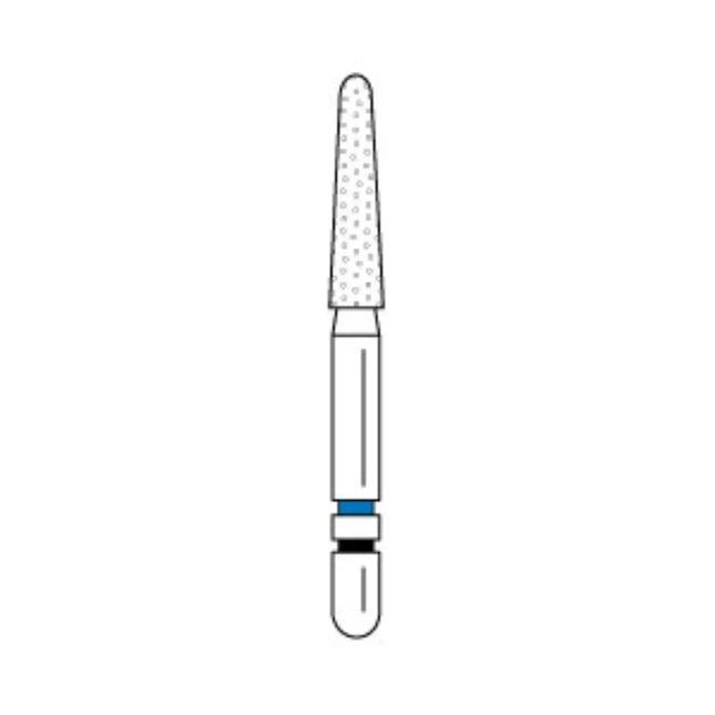 Premier - Two Striper Ztech Diamond Bur Friction Grip 770.8ZM 5PK