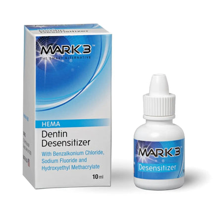 Mark3 - Dentin Desensitizer W/ Fluoride 10 Ml | Contains Benzalkonium Cloride Sodium