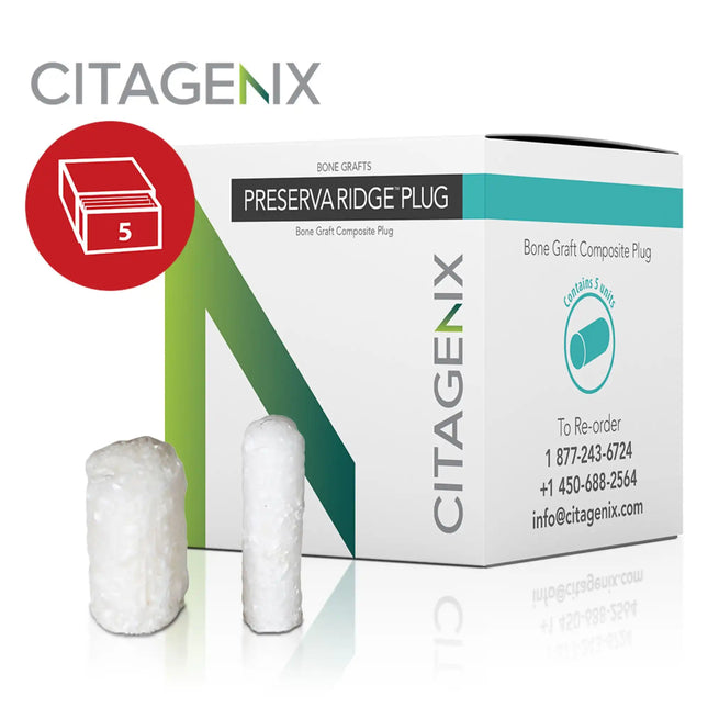 Citagenix - PreservaRidge Plug, 6x25mm (5 pk)