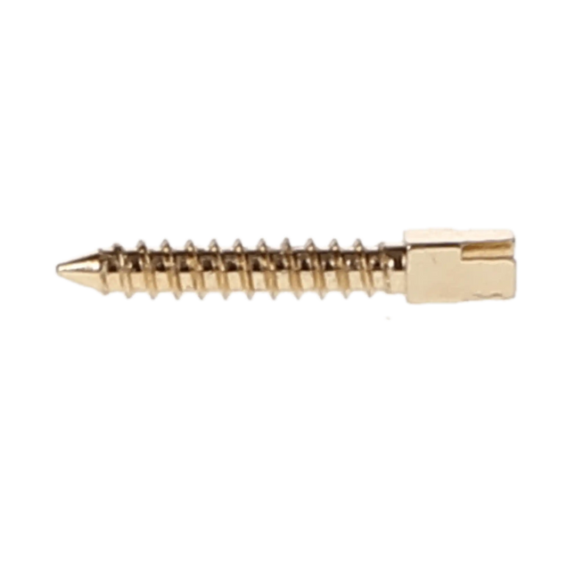 HSB - Gold-Plated Screw Post Refill - L6, #6 Long 11.8mm (12/Pk)