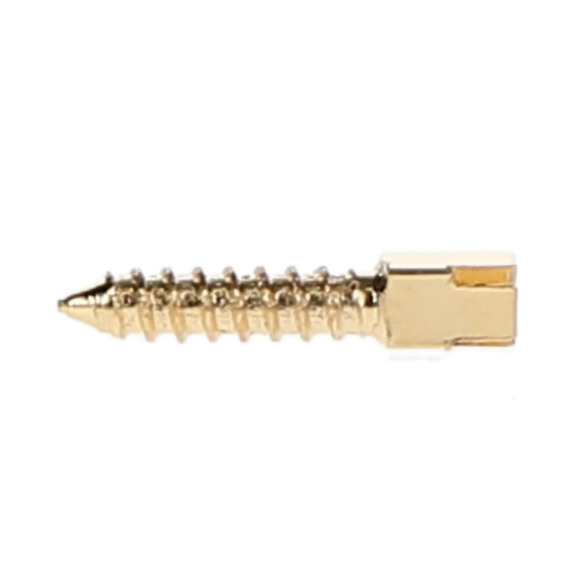 HSB - Gold-Plated Screw Post Refill - M5, #5 Medium 9.3mm (12/Pk)