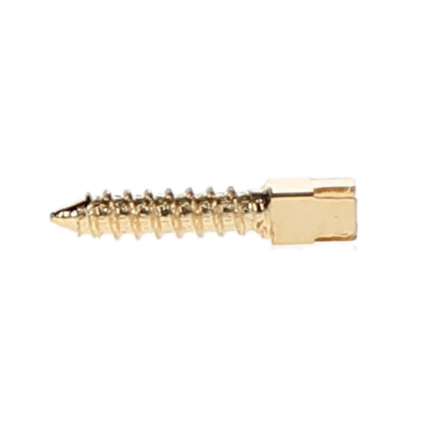 HSB - Gold-Plated Screw Post Refill - M6, #6 Medium 9.3mm (12/Pk)