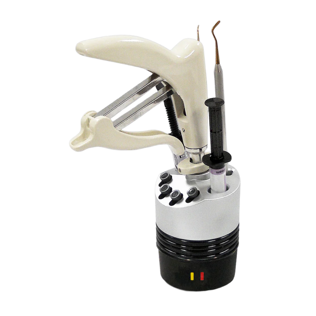 Calset with Multi-Pro Tray Composite Heater, 120 Volts AC Power Supply - Flexible configuration, Warms 3 dispenser, 4 complules, syringes and/or finishing instruments, 110007-64