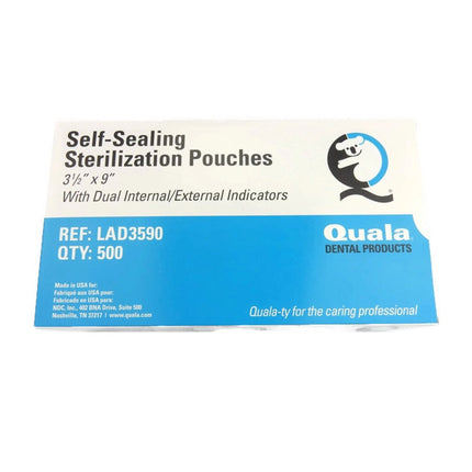 Quala - Sterilization Pouch 3.5" X 9", 200/bx, #AD3590