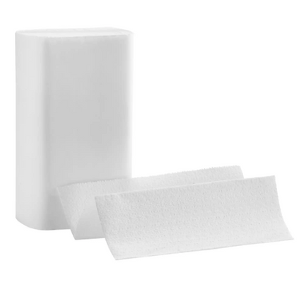 Georgia Pacific - Premium Multifold Paper Towels, 2-Ply, Paper Band, White, 9?" x 9?" Sheets, 125 ct/pk, 16 Pk/Cs
