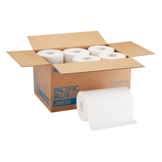 Georgia Pacific - Pacific Blue Ultra? Paper Towels, Roll Towel, White High Capacity, 6 Cs