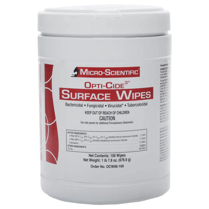 Micro-Scientific - Opti-Cide3 Wipes 1/Can