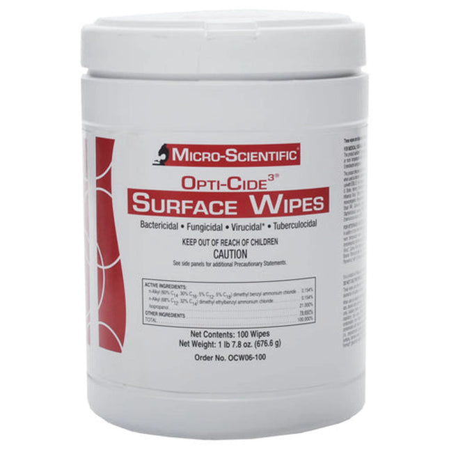 Micro-Scientific - Opti-Cide3 Wipes 1/Can