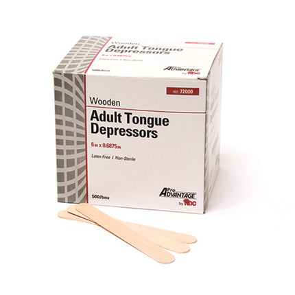 ProAdvantage - 6'' x 11/16''  Tongue Depressor, box of 500