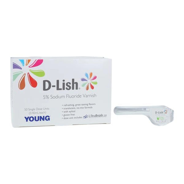 Young D-Lish 5% Varnish Green Apple 50Bx