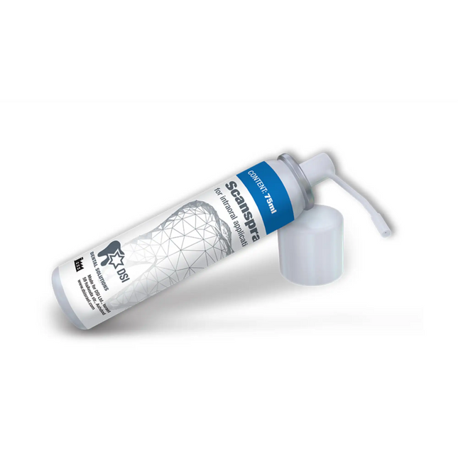 DSI - Intraoral Scan Spray For 3D Cad/cam Digital Scanning 75 Ml | Surface Matting