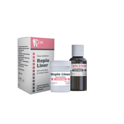 DSI - Repio Sofy Liner & Tissue Conditioner Kit: 30G Powder Polymer 20Ml Liquid Monomer