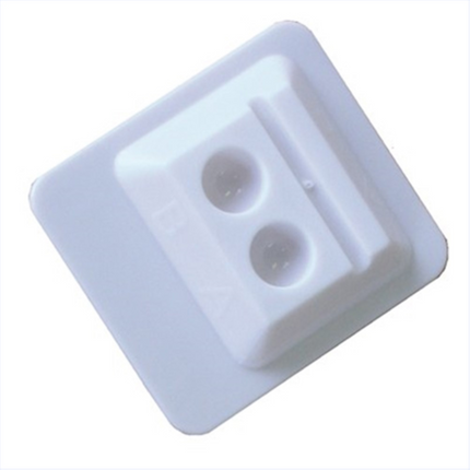 2 Well Disposable Mixing Wells White 200/box, 0002