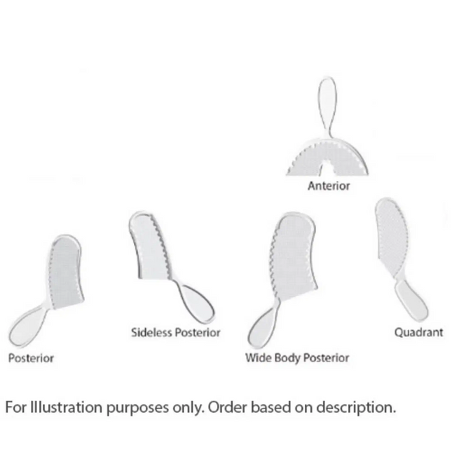 Mark3 - Premium Bite Registration Tray Anterior 35/pk.