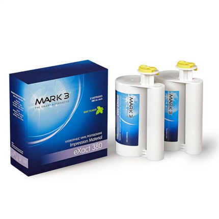 Mark3 - eXact VPS 380 Impression Material Heavy Body Regular Set Mint 2/pk.