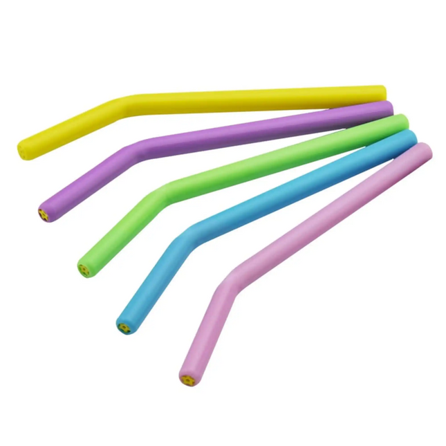 Mark3 - Lock Tight Air Water Syringe Tips Multicolored 200/pk. for Seal Tight