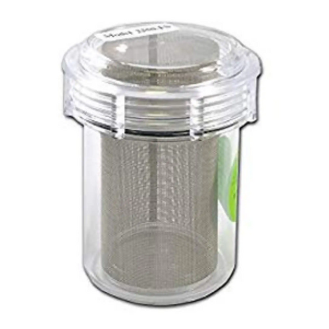 Mark3 - Canister Type Evacuation Traps 3-1/2" x 4-3/8" Fine Screen #2350 8/bx.