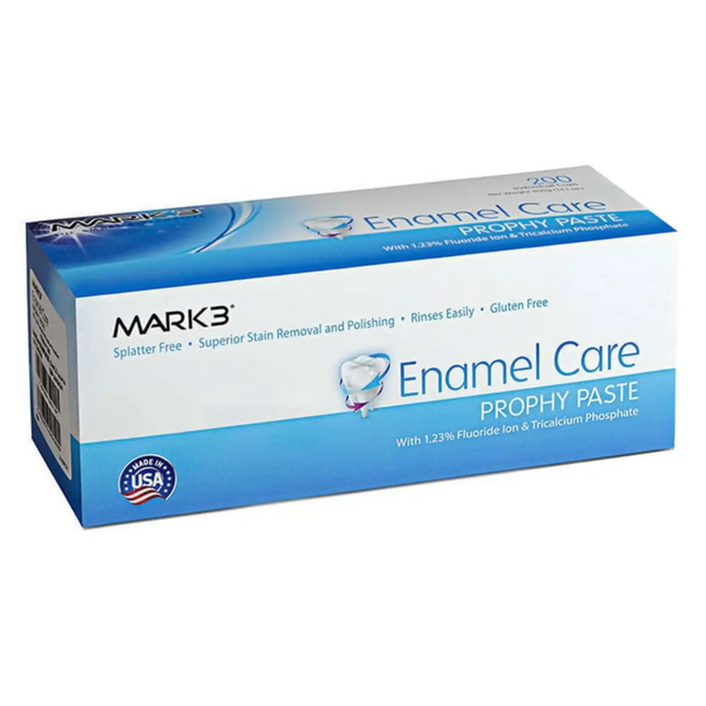 Mark3 - Enamel Care Soft Prophy Paste Coarse Bubble Gum w/TCP 200/bx.