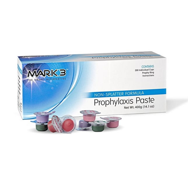 Coarse Grit Prophy Paste Assorted Unit Dose Cups 200/box Non-Splatter 1.23% Apf, 1620