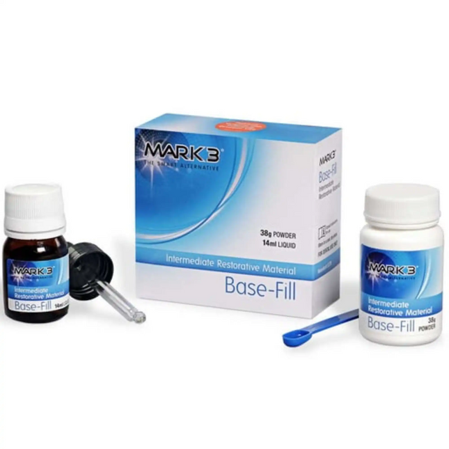 Mark3 - Base-Fil Reinforced Z.O.E. Cement (IRM) 50gm. Powder 15ml. Liquid