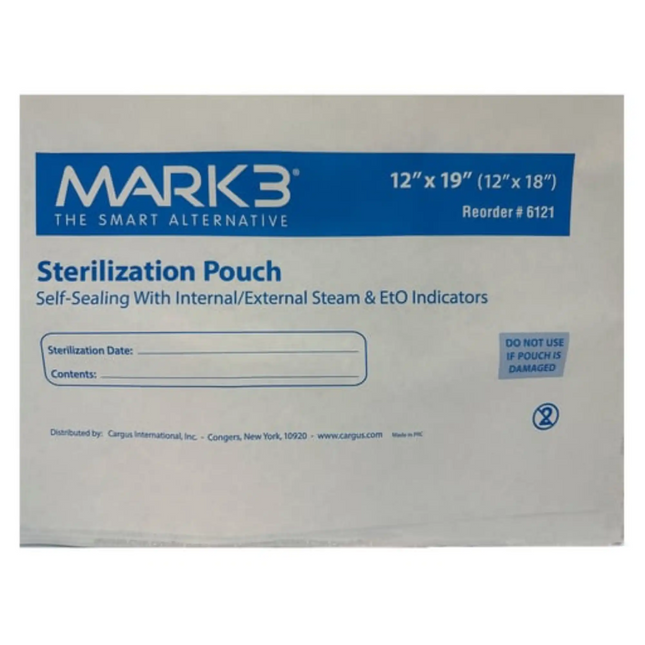 Mark3 - Self Seal 12" x 19" (12" x 18") Sterilization Pouches 200/bx. ? MARK3?*