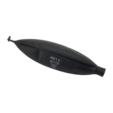 Breathing Bag 3 Liter Black 1/pack Slip On Style Reservoir Bag. 7/8" I.d. Latex Free International, 2504