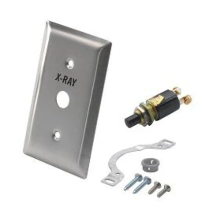 DCI - X-Ray Exposure Switch Kit Stainless Steel 1/pack Includes Exposure Switch & Brushed International - 7116