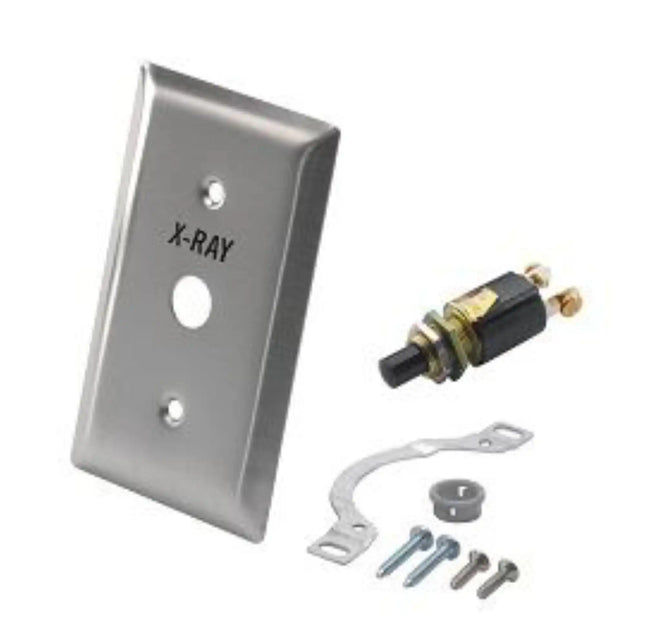 DCI - X-Ray Exposure Switch Kit Stainless Steel 1/pack Includes Exposure Switch & Brushed International - 7116