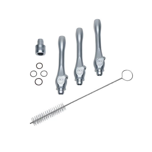 DCI - Precision Comfort Premium Vacuum Extended Hve Valve Kit: 3 Assemblies 1 360 Degree Swivel International - 5104